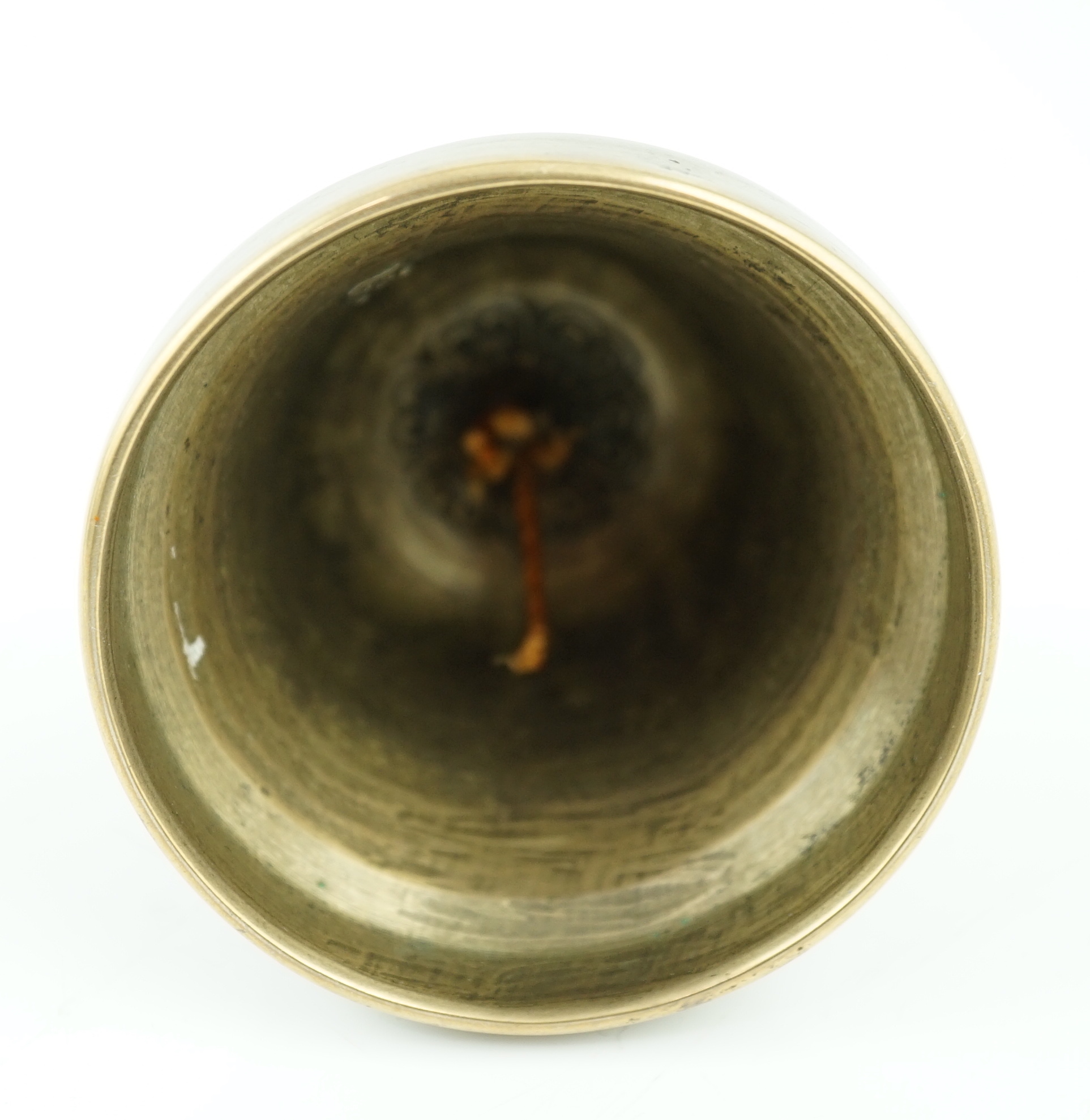 A Tibetan bronze ghanta bell, 18th/19th century